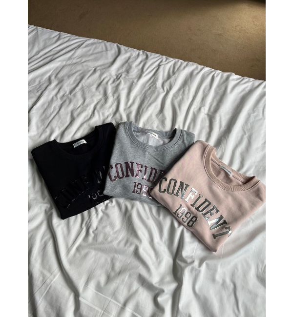 CALNAMUR「METALLIC LOGO SWEAT/メタリックロゴスウェット」|Tシャツ・カットソー|