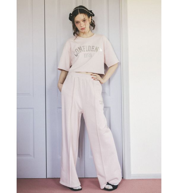 CALNAMUR「METALLIC LOGO SWEAT/メタリックロゴスウェット」|Tシャツ・カットソー|