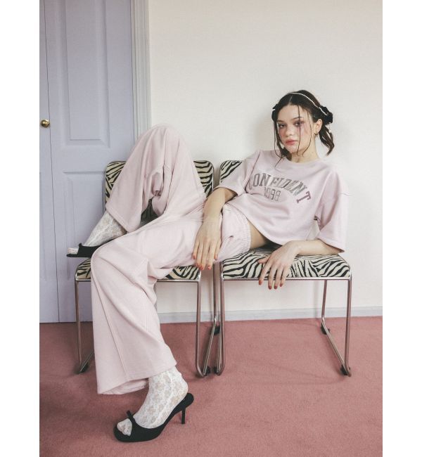 CALNAMUR「METALLIC LOGO SWEAT/メタリックロゴスウェット」|Tシャツ・カットソー|