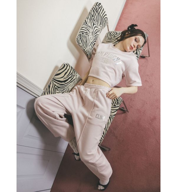 CALNAMUR「METALLIC LOGO SWEAT/メタリックロゴスウェット」|Tシャツ・カットソー|