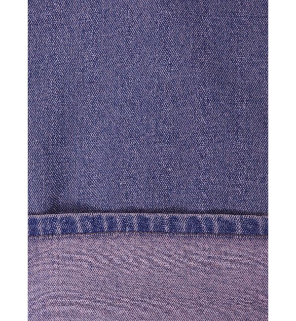 CALNAMUR「OVERDYE DENIM WIDE PT/オーバーダイデニムワイドパンツ」|デニム|