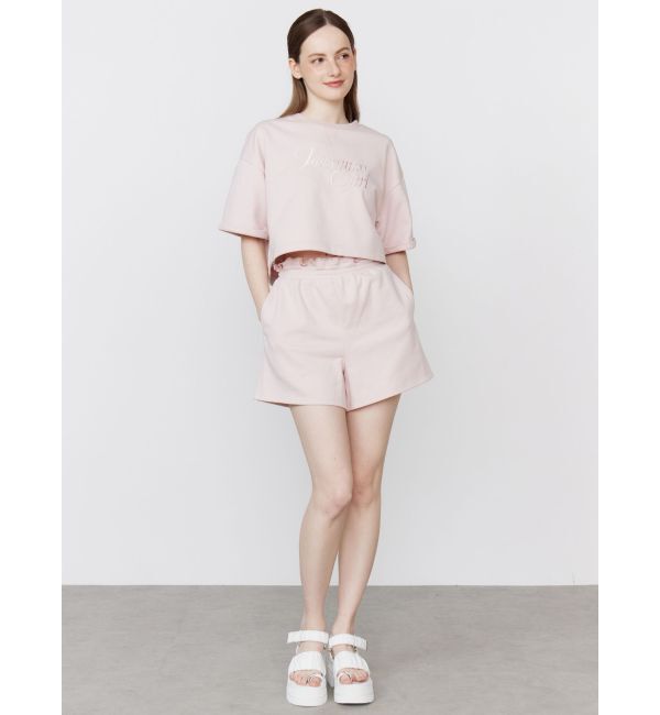 CALNAMUR「SHEER LAYERED SWEAT SHORT PT/シアーレイヤードスウェットショートパンツ」|その他|