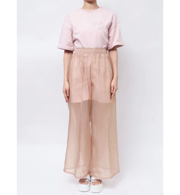 CALNAMUR「SHEER LAYERED SWEAT SHORT PT/シアーレイヤードスウェットショートパンツ」|その他|