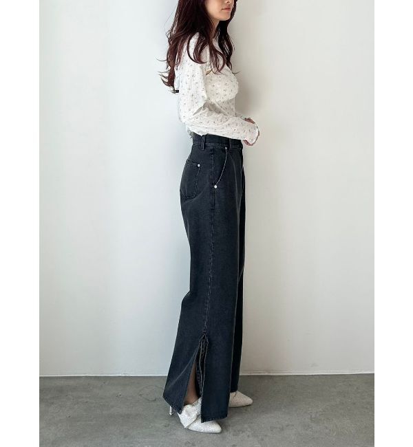 CALNAMUR「PETIT FLOWER ENSEMBLE/小花柄アンサンブル」|Tシャツ・カットソー|