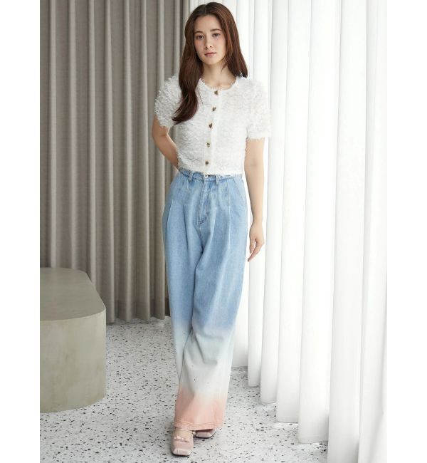 CALNAMUR「グラデーションデニムパンツ」|その他|