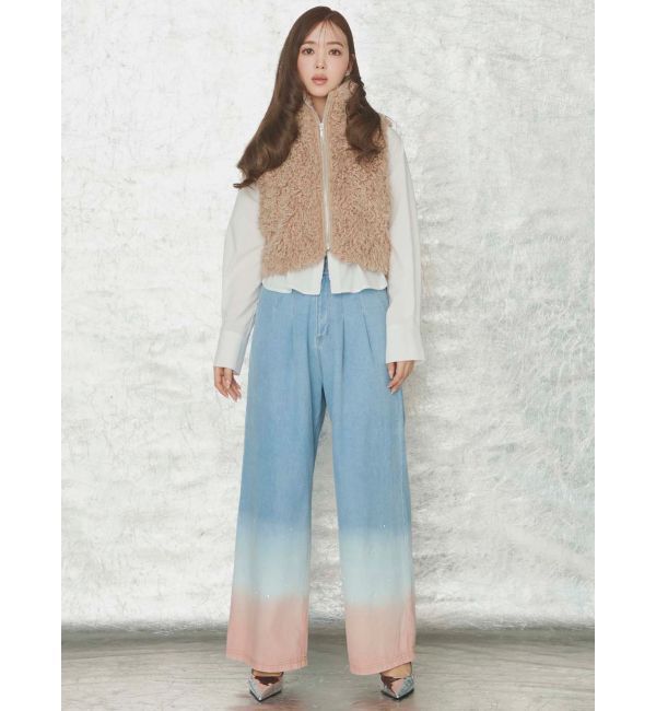 CALNAMUR「グラデーションデニムパンツ」|その他|