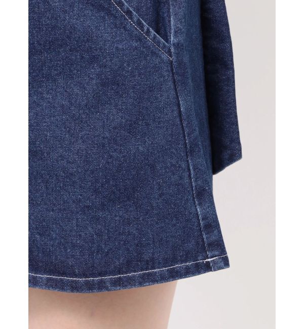 CALNAMUR「リボンデニムスカート」|スカート|