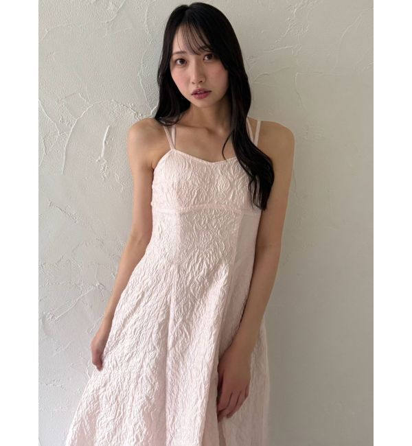 dazzlin「バックリボンジャカードキャミワンピース」|ワンピース|