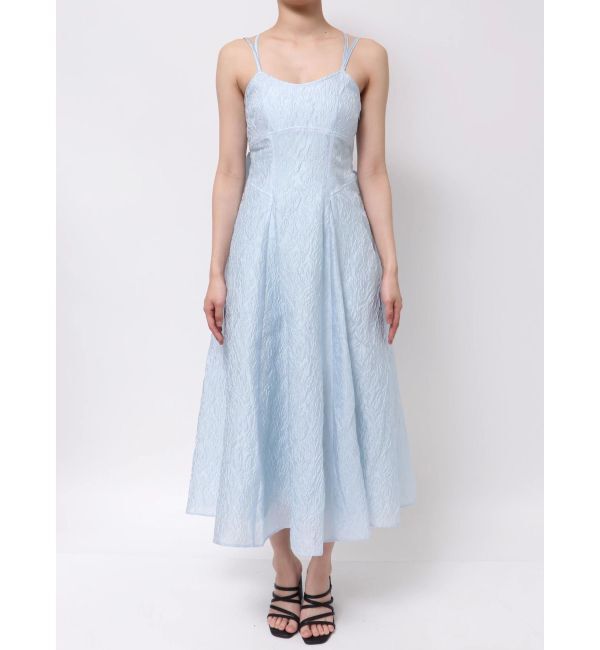 dazzlin「バックリボンジャカードキャミワンピース」|ワンピース|