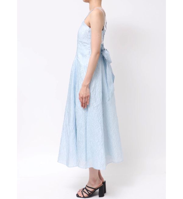 dazzlin「バックリボンジャカードキャミワンピース」|ワンピース|