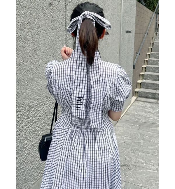 dazzlin「【POLO BCSコラボ/再生産】コルセットスウィッチングシャツワンピース」|ワンピース|