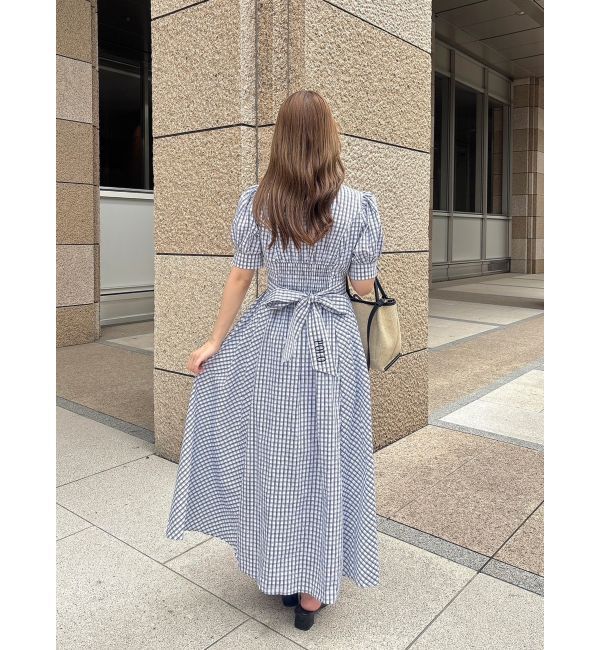 dazzlin「【POLO BCSコラボ/再生産】コルセットスウィッチングシャツワンピース」|ワンピース|