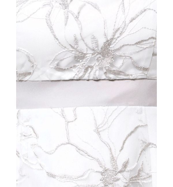 dazzlin「【藤井サチコラボ】ラメ刺繍チュール2WAYスリーブドレス」|ドレス|