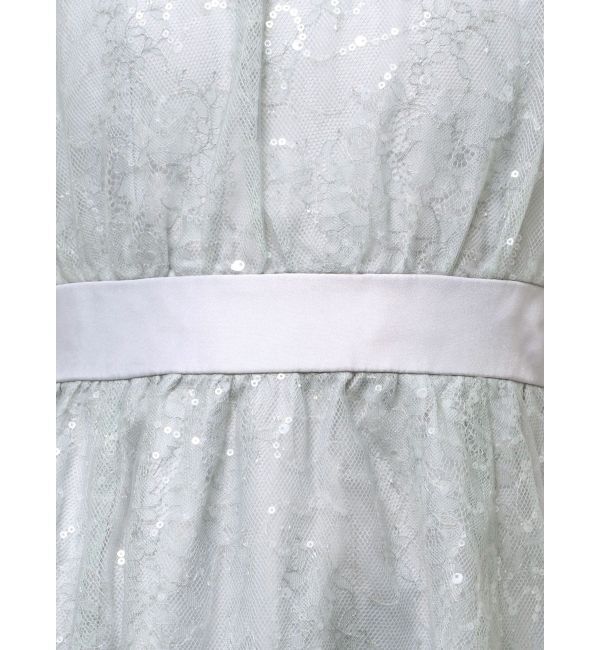 dazzlin「スパンコールレースオープンショルダードレス」|ワンピース|
