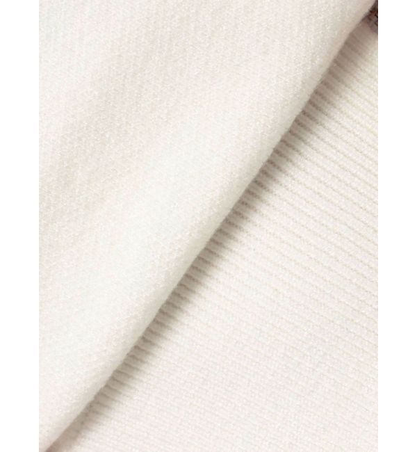 dazzlin「【WEB限定】フェイクファーニットフーディ」|パーカー|