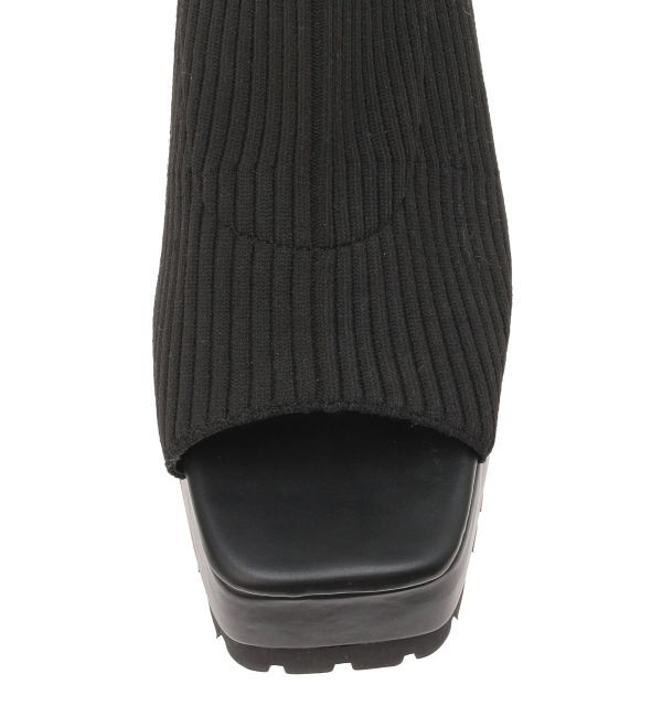 GYDA「オープンリブニットタンクソールブーツ」|その他|