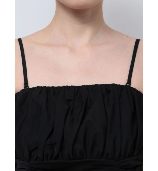 GYDA「ギャザーショートブラウス」|シャツ・ブラウス|