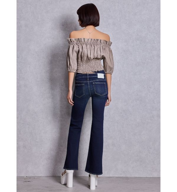 GYDA「2WAYギャザーオフショルコルセットブラウス」|シャツ・ブラウス|