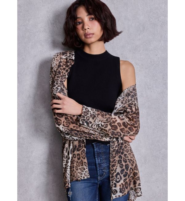 GYDA「3WAYショルダーOPENシアードッキングシャツ」|シャツ・ブラウス|