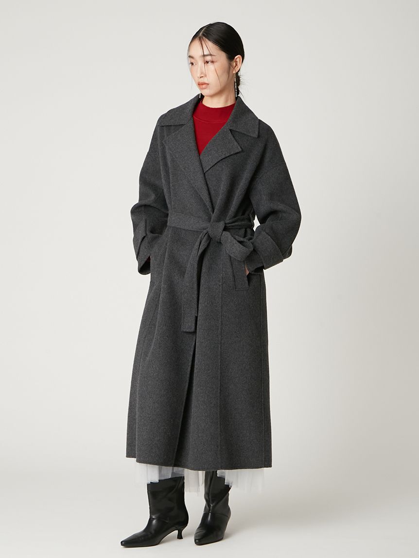 FRAY I.D「タイロッケンリバーロングコート」|トレンチコート|