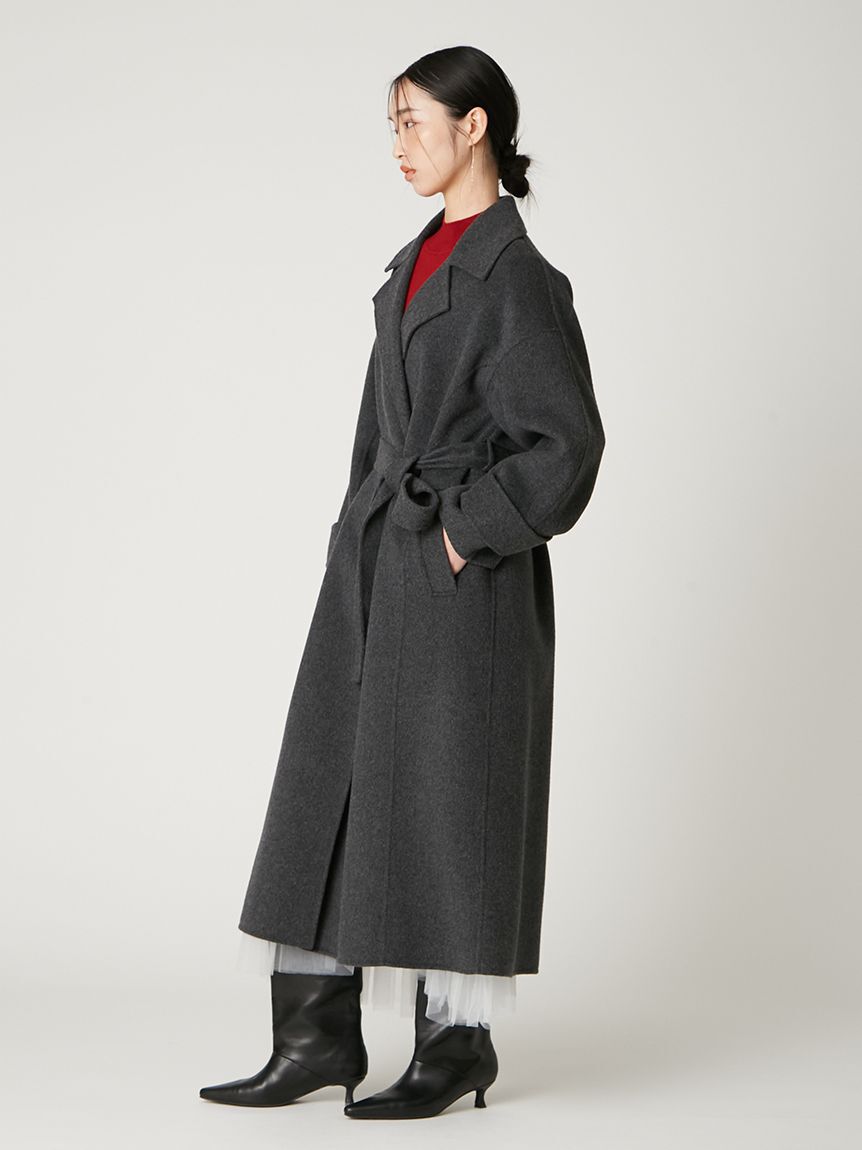 FRAY I.D「タイロッケンリバーロングコート」|トレンチコート|