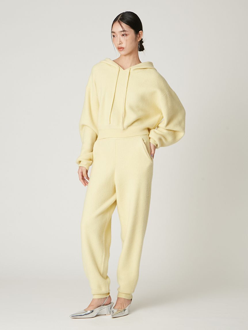 FRAY I.D「ハイゲージニットイージーパンツ」|チノ|