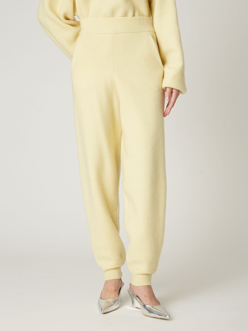 FRAY I.D「ハイゲージニットイージーパンツ」|チノ|