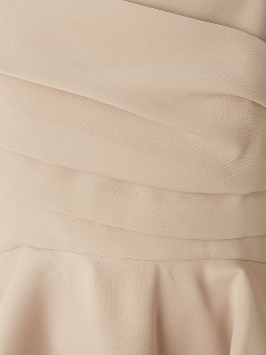 FRAY I.D「オフショルカラーアシメペプラムトップス」|Tシャツ・カットソー|