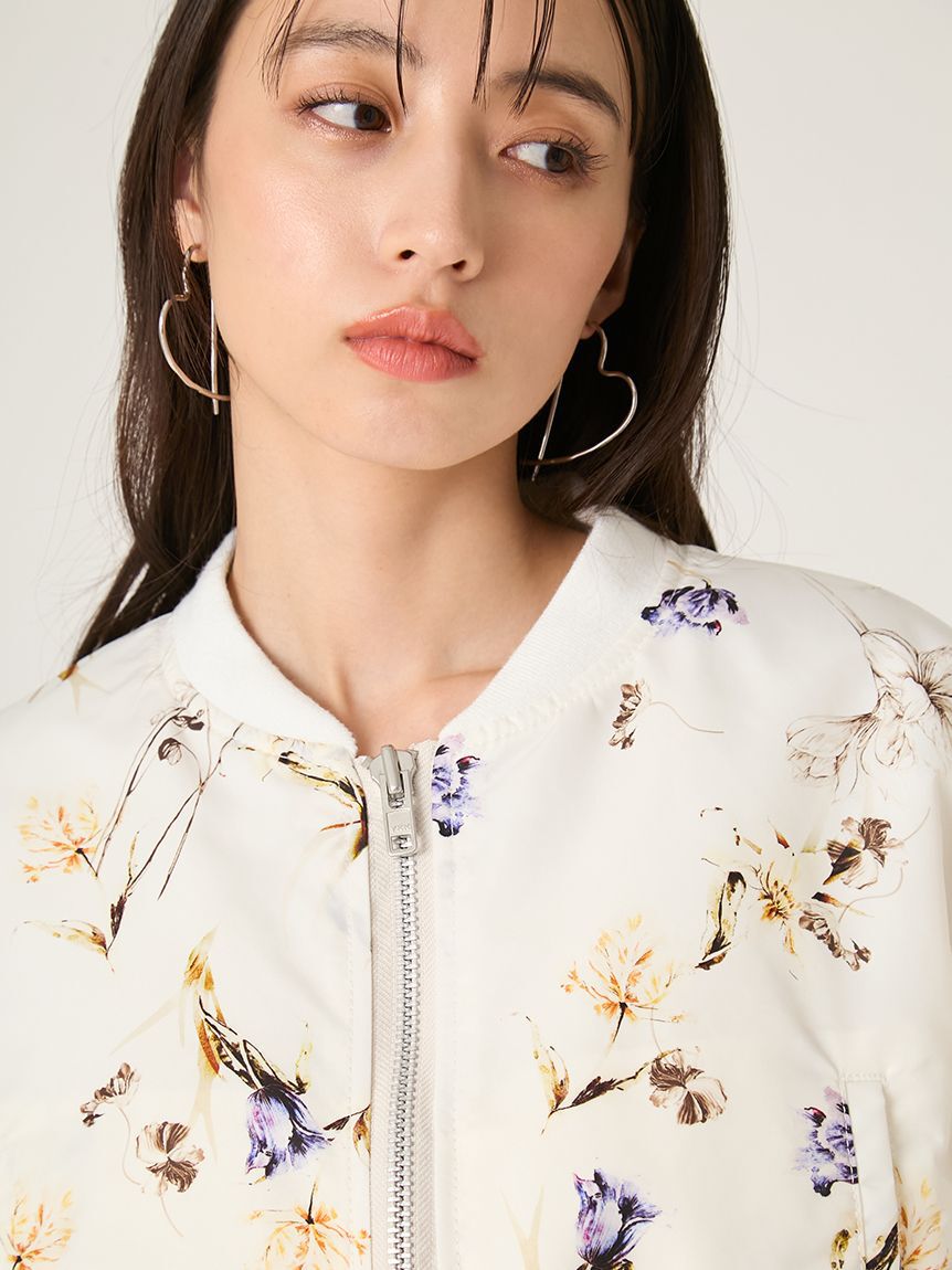 FRAY I.D「レースアップショートMA-1／撥水」|ブルゾン・スタジャン|