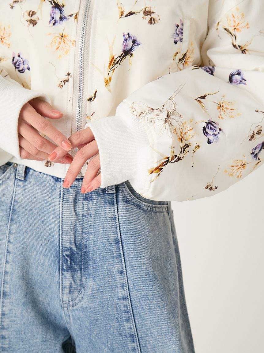 FRAY I.D「レースアップショートMA-1／撥水」|ブルゾン・スタジャン|