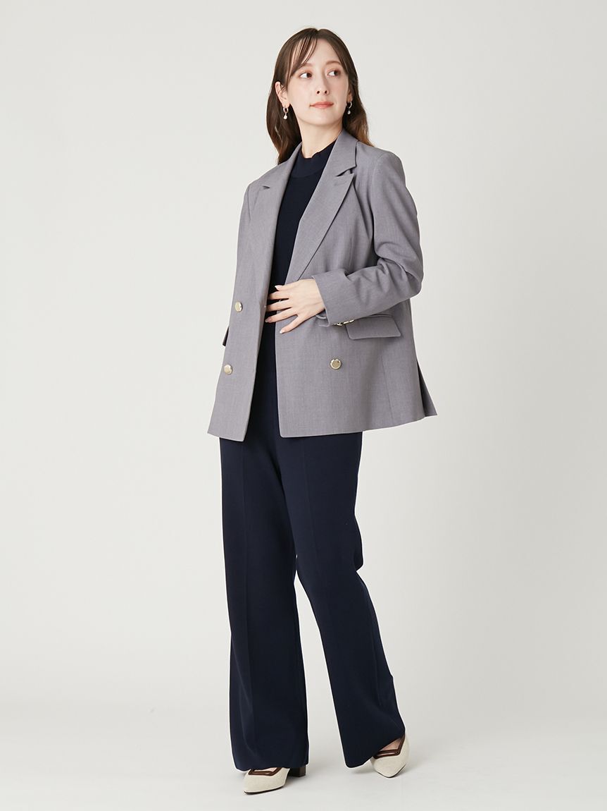 FRAY I.D「ダブルブレストシンプルジャケット／ウォッシャブル」|テーラードジャケット|