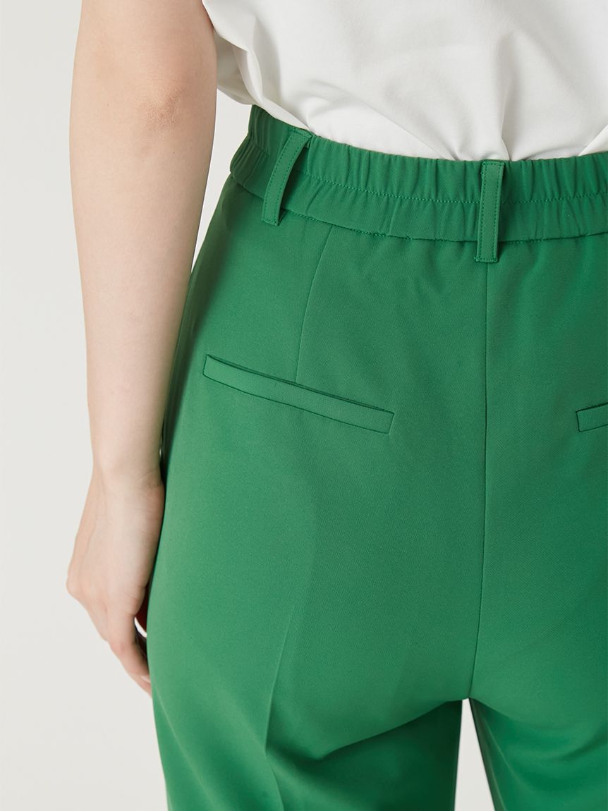 FRAY I.D「【00サイズあり】センタープレスセミフレアーパンツ／ウォッシャブル・防シワ・接触冷感」|チノ|