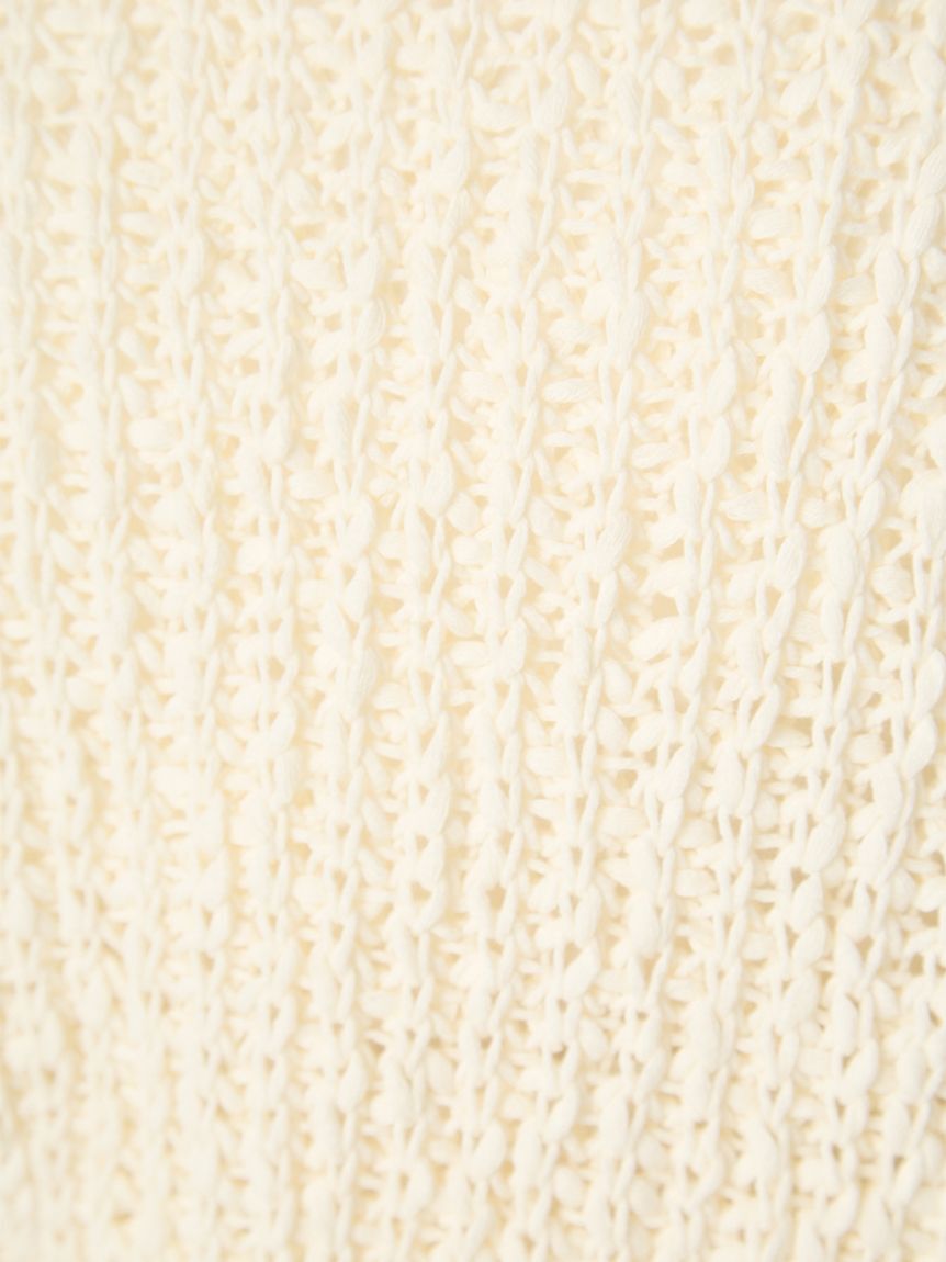 FRAY I.D「スラブコットンローゲージニット」|ニット・セーター|