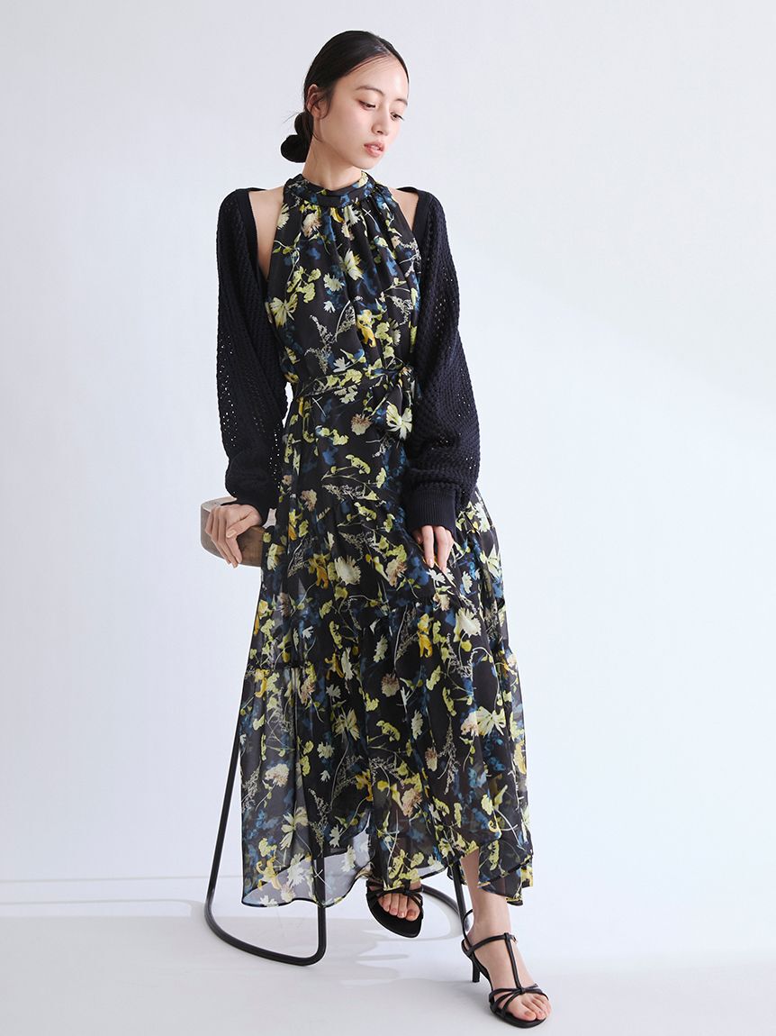 FRAY I.D「リネンコットンニットボレロカーディガン」|カーディガン|