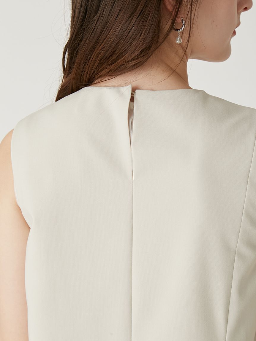 FRAY I.D「【00サイズあり】ラッフルフリルセットアップ／ウォッシャブル・抗ピリング」|ワンピース|