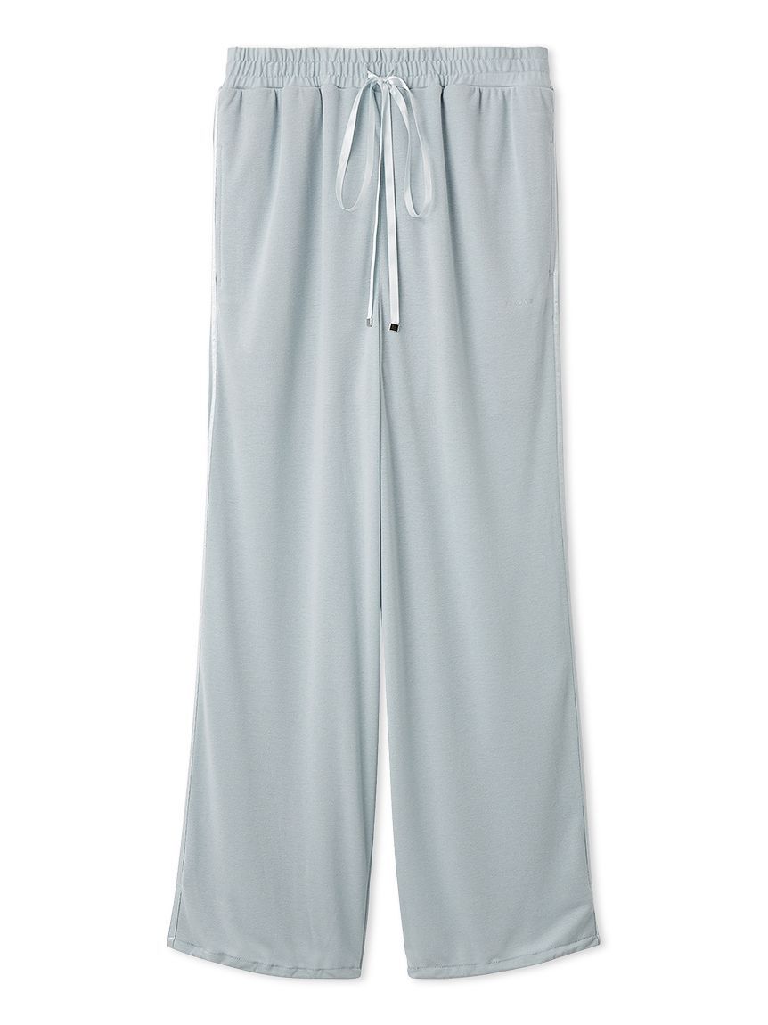 FRAY I.D「【LUMISHADE】ドロストウエストゴムパンツ／UVカット・ウォッシャブル」|チノ|LBLU