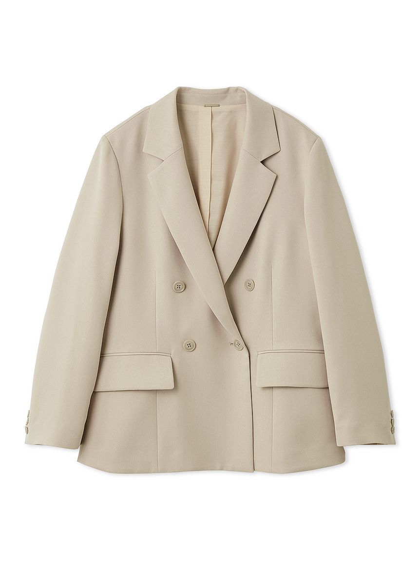 FRAY I.D「ダブルテーラードジャケット／ウォッシャブル・UVカット・防シワ・接触冷感」|テーラードジャケット|