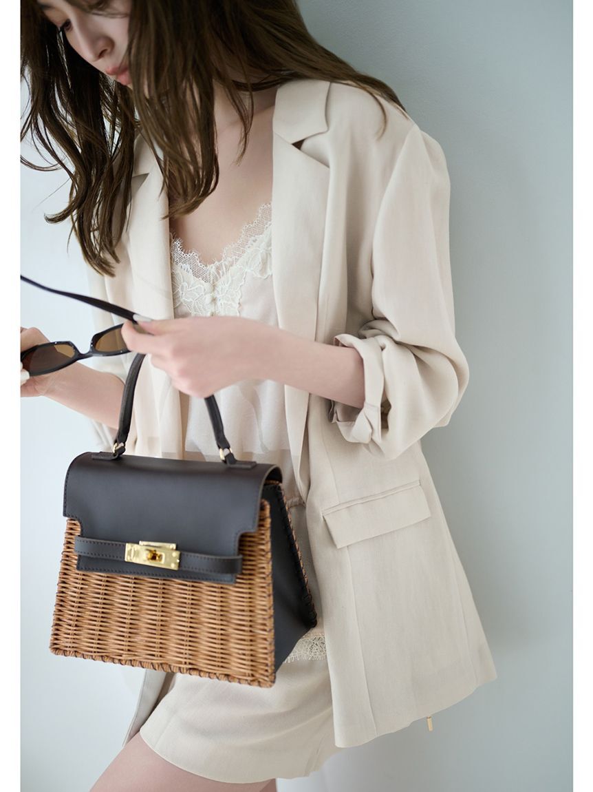 FRAY I.D「シングルリネンジャケット」|テーラードジャケット|