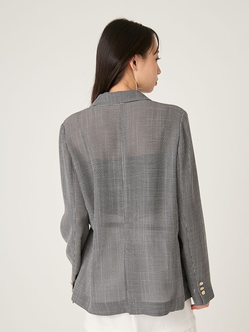 FRAY I.D「ダブルブレストカラミジャケット」|テーラードジャケット|