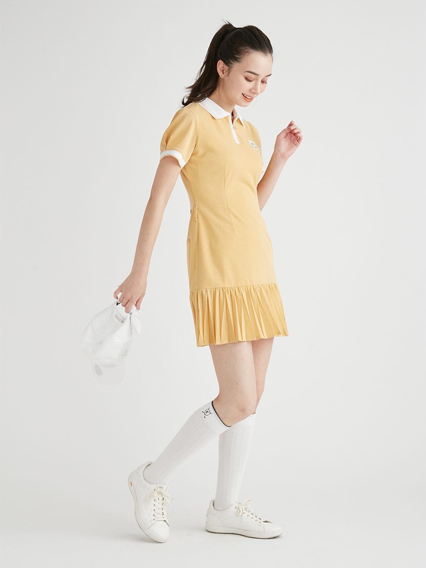 CELFORD「【CELFORD GOLF】マーメイドプリーツポロワンピース」|ワンピース|