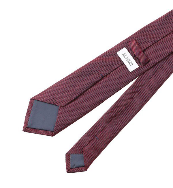 MACKINTOSH PHILOSOPHY「【25年春夏モデル】バスケット レギュラータイ」|ネクタイ・蝶ネクタイ|