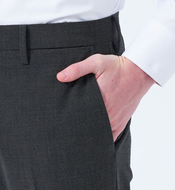 MACKINTOSH PHILOSOPHY「トロッター トラウザーズ#108 ウールサッカー」|スラックス|