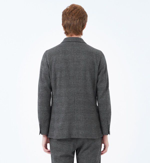 MACKINTOSH PHILOSOPHY「テーラードジャージー ジャケット グレンチェック/千鳥」|テーラードジャケット|