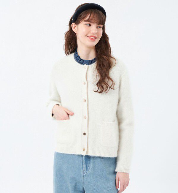 MACKINTOSH PHILOSOPHY「【ROYTON KNIT(ロイトンニット)】フォックスウール製」|ニット・セーター|オフホワイト