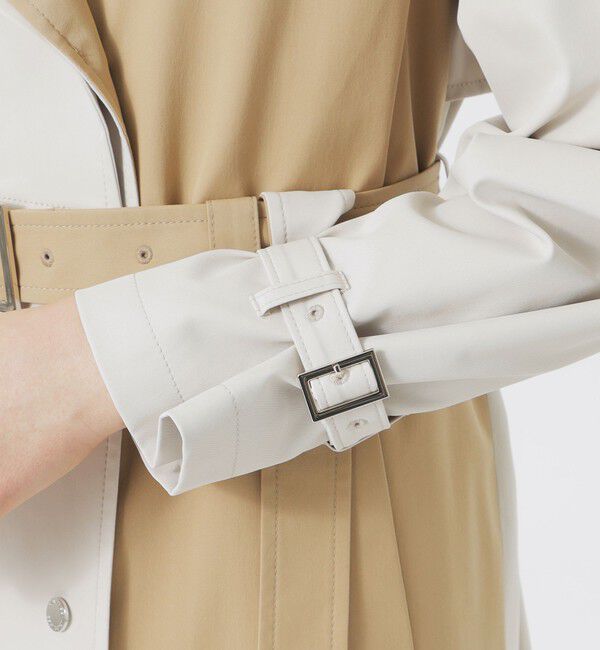  「ブロッキングトレンチコート」|トレンチコート|