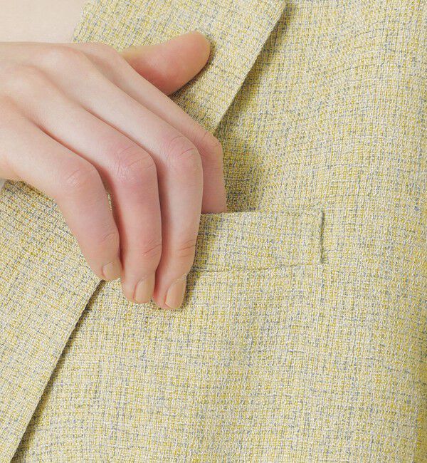  「【セットアップ対応】サマーツィードジャケット」|テーラードジャケット|