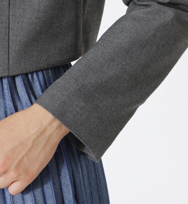  「クロップドジャケット」|テーラードジャケット|