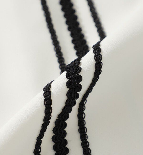  「ブライトコードトリミングシャツ」|シャツ・ブラウス|