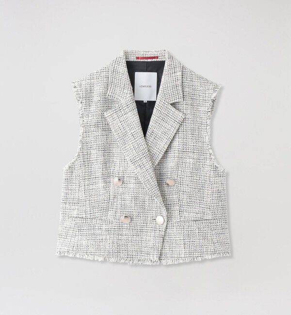  「ツイードジレ」|ベスト・ジレ|