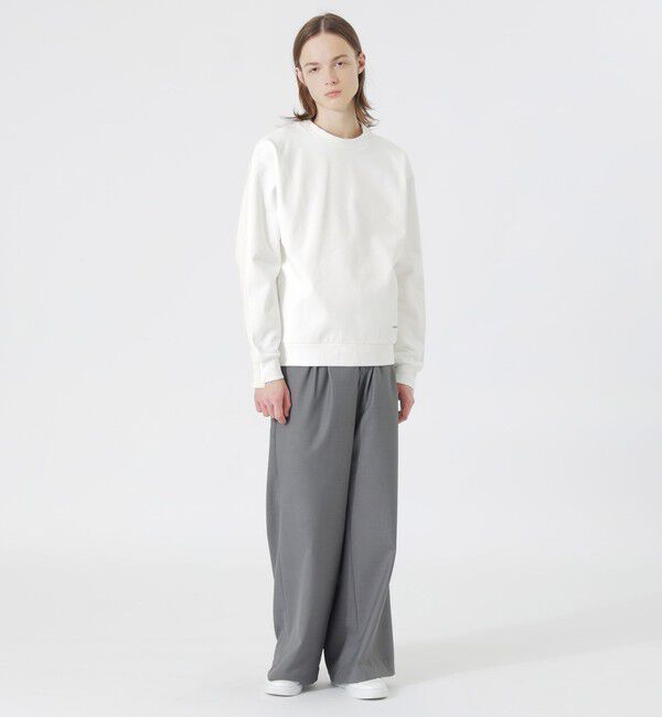  「スウェットコンビプルオーバー」|Tシャツ・カットソー|